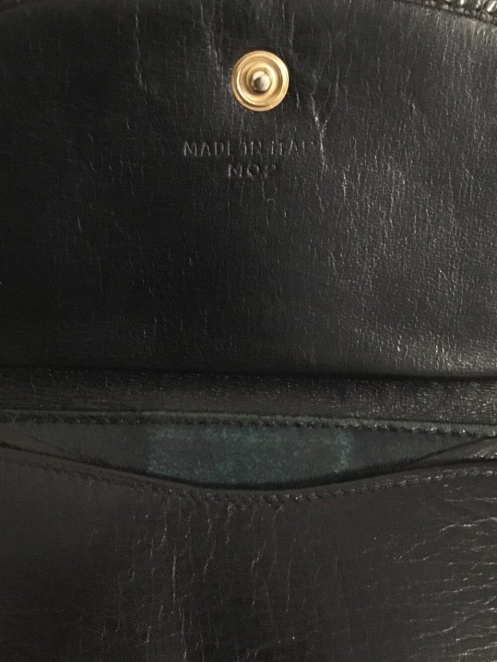 Vintage Celine Macadam Navy & Beige Horse & Carriage Bifold Wallet Leather Trim - Picture 7 of 10